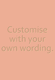 Custom bespoke signs - large