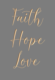Faith Hope Love