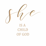 She is a child of God