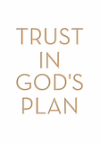 Trust in God's plan